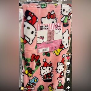 Hello Kitty Christmas Blanket
